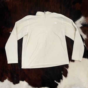 The North Face Men's Cream half zip